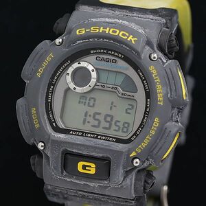 1円 稼働 良品 QZ 箱/保証書付 カシオ Gショック サーフライダーファンデーション DW-9000 デジタル文字盤 メンズ腕時計 OKZ1NBG 1146000