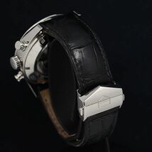 1円 稼動 良品 タグホイヤー CAR2012-4 AT カレラ デイト クロノグラフ 裏スケ 白系文字盤 メンズ腕時計 OKZ 1RKT 0046310_画像3
