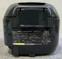 【大阪/岸和田発 格安自社便】2023年製☆ 象印 ZOJIRUSHI マイコン炊飯ジャー 極め炊き NL-DT10 BA ブラック 5.5合炊 炊飯器_画像4