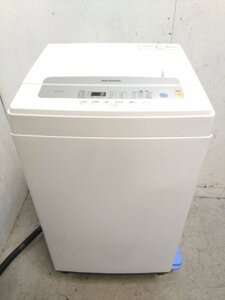 【大阪/岸和田発 格安自社便】IRIS OHYAMA/アイリスオーヤマ 全自動洗濯機 IAW-T502E 5.0kg 2021年製 簡易乾燥 予約機能 槽洗浄 槽乾燥