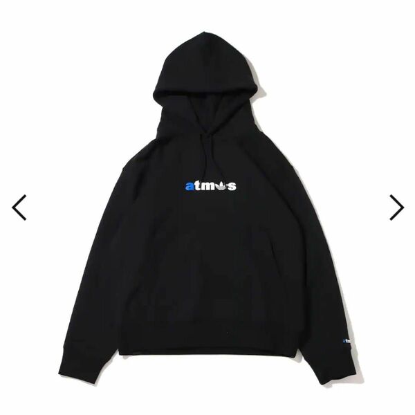 adidas atmos LOGO HOODIE BLACK 22SS-Sアディダス アトモス ロゴ フーディー