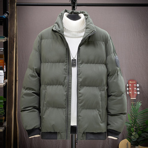 メンズ ダウンジャケット ブルゾンキルティング 中綿ジャケット コート 冬 アウター 防風防寒 ジャンパー シンプル 大きいサイズ M~5XL 緑