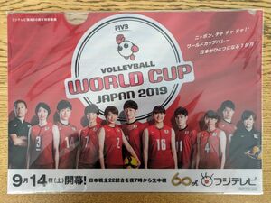 ■バレーボールワールドカップ2019年日本代表■月刊バレーボール10月号(2019年) 付録クリアファイル 
