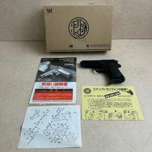 d114606 WA ウエスタンアームズ ベレッタ M1934 カーボンブラック HW ガスブローバック ガスガン 箱付き ASGK 現状品 中古品 ガスガン 