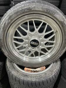 古いＢＢＳ17インチ古いスタッドレス付き