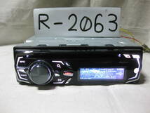 R-2063　Carrozzeria　カロッツェリア　DEH-780　MP3 USB　フロント AUX　1Dサイズ　CDデッキ　補償付き_画像2
