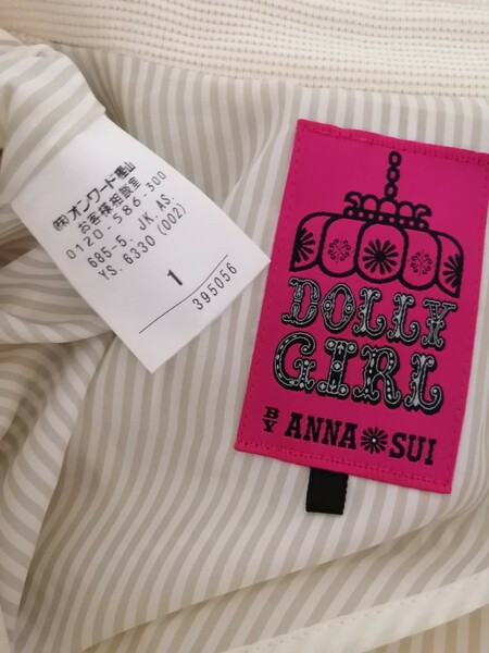 DOLLY GIRL by ANNA SUI　七分袖　パイピングジャケット