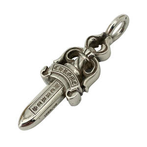 【中古】｜CHROME HEARTS クロムハーツ ダブルダガーペンダントトップ 21.7g ネックレス