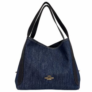 COACH コーチ CA834 ハドリー ホーボー デニムハンドバッグ 日本限定 【中古】