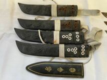 民族　ナイフ　刃物 ウイグル　伝統　西アジア　_画像3