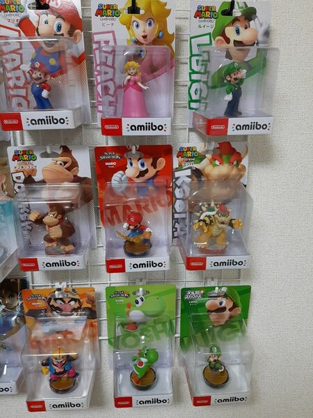 amiibo　15体　マリオ、ドンキー関係