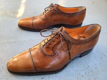 SANTONI アンドレア サントーニ 6.5 ストレートチップ 25.5cm ブラウンパティーヌレザー ステファノ ビ ブランキーニ シルバノ サセッティ_画像6