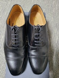 CHEANEY ジョセフ チーニー 7F ストレートチップ ブラック 25.5cm CANTERBURY イギリス製 英国製 CROCKETT&JONES Church's チャーチ好きに