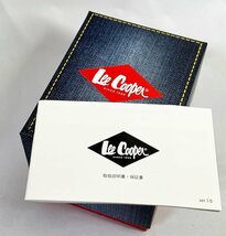 現品限り格安 未使用 リークーパー Lee Cooper ロンドン発 メンズ腕時計 ブルー文字盤 シルバー LC06418.390 クオーツ_画像5