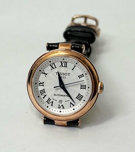 未使用ですが親父の訳ありにて半額 TISSOT ティソ ベリッシマ レディス T126.207.36.013.00 ホワイト文字盤 自動巻 ケース径29ミリ