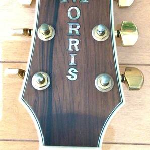 【値下げ】 谷村新司愛用 モーリス MGシリーズ 当時の最高級モデル MG-610 オール単板 サイド・バック ローズウッド 82年製 MORRIS ギター の画像3