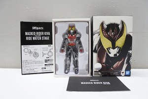 フィギュア祭 バンダイ SHF 真骨彫製法 仮面ライダーキバ キバフォーム 開封品 初回購入特典 ライドウォッチ型台座 自宅保管 S.H.Figuarts