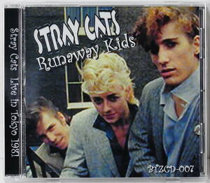 STRAY CATS RUNAWAY KIDS LIVE IN TOKYO NAKANO SUN PLAZA 1981 