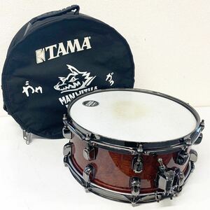 【O-1】 TAMA LGB146-NQB S.L.P. G-Bubinga 14x6 Sound Lab Project Snare Drum スネアドラム ブビンガシェル タマ 1301-84