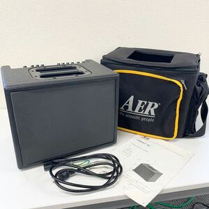 【Id-1】 AER Compact 60/2 アコースティックギターアンプ 音出し確認済み 汚れあり ケース、説明書、電源ケーブルつき 1288-16