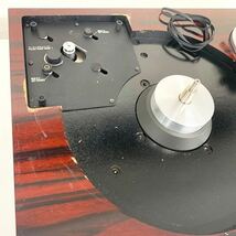 【直接引取り限定】 MICRO BL-111 THREAD DRIVE TURNTABLE ターンテーブル レコードプレーヤー マイクロ 回転不可 カバー破損 C-4 1345-20_画像5