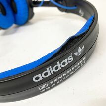 【A-1】 SENNHEISER HD 25-1 Ⅱ adidas Originals ヘッドフォン ヘッドホン ゼンハイザー アディダス 音出しOK 部品劣化あり 1376-4_画像2