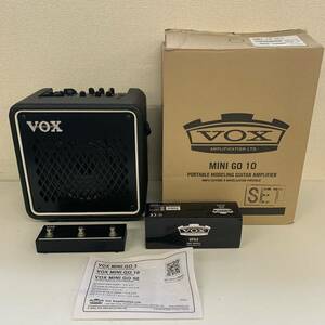 【B3】 VOX MINI GO 10 ギターアンプ 元箱付き 動作品 ボックス ヴォックス コンボタイプ エレキギター 1235-121