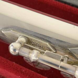 【R3】 pearl CANTABILE H35 CCE フルート 銀製 silver シルバー パール 中古管楽器 ハードケース付き 1376-29の画像8