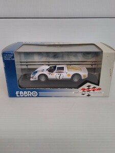 EBBRO エブロ ミニカー アンティーク 1/43 モデルカー 名車 旧車 ポルシェ 906 PORSCHE 1967 日本JP カレラ レーシングカーコレクション