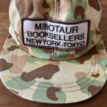 ミノトール ブックセラーズ 迷彩 キャップ フリーサイズ カモ 帽子 MINOTAUR BOOKSELLERS_画像2