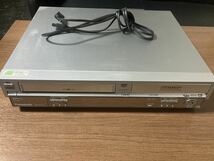 Panasonic VHS付きDVDレコーダー　DMR-E250V/電源ケーブル付き/VHS、HDD、DVD再生確認済み/地デジ非対応_画像1