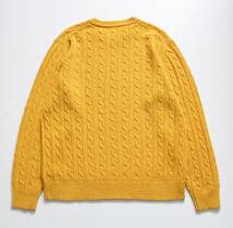 未使用【 B:MING by BEAMS ビーミング 】ウォッシャブル ケーブル クルーネック ニット セーター XL 92-15-0247-286 定価\7,900 手洗い_画像10