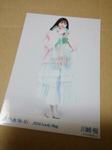 川﨑桜 ヒキ 冬コーデ out side japan 乃木坂46 生写真 Lucky bag 2024 福袋グッズ