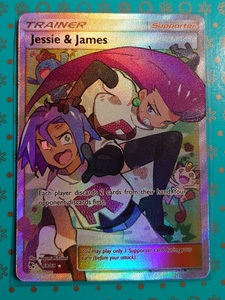 ポケカ　英語版　正規品　ムサシとコジロウ　68/68　SR　海外版　ポケモンカードゲーム　Pokemon　Jessie & James　ロケット団