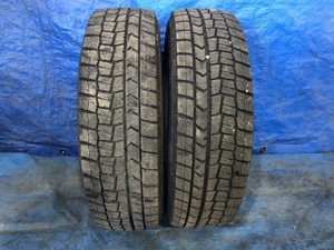 DUNLOP ダンロップ WINTER MAXX WM02 175/70R14 2022年製 9部山 2本 ヴィッツ/パッソ/アクア/カローラフィールダー/ノート等に T-0111-1580