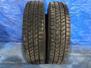 BRIDGESTONE ブリヂストン BLIZZAK W979 175/75R15 103/101L LT 2021年製 9部山 2本 ダイナ/トヨエース等に