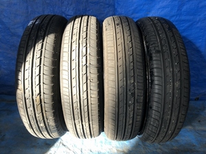 YOKOHAMA ヨコハマ BluEarth ES32 145/80R12 2022年製 8部山 ミラ/エッセ 等に　T-0118-1651