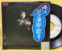 見本盤■鹿村浩司■俺は花の演歌歌手/蒸発■'77■即決■EPレコード_画像1