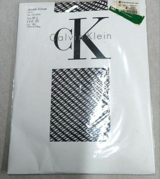 未使用　Calvin Klein　網　 ストッキング