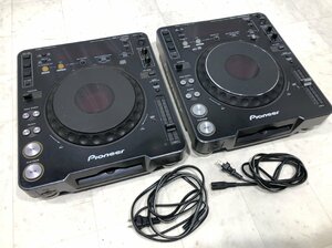 【2台セット】 Pioneer パイオニア CDJ-1000 / CDJ-1000 MK3 DJ CDプレイヤー●F011T583