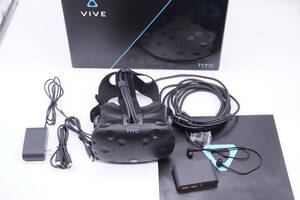 HTC　VIVE　ヘッドマウント　リンクボックス　ACアダプター　ケーブル類　⑦