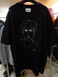 The SoloIst ソロイスト 23SS (sc.0339SS23) montage m. (oversized s/s tee) オーバーサイズ Tシャツ 黒 44 定価21890円