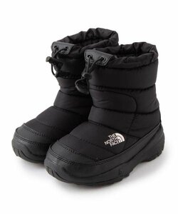 THE NORTH FACE ノースフェイス (NFJ51582) Youth Nuptse Bootie Ⅱ ヌプシ ブーティ キッズ ダウン ブーツ 黒 US11 17cm