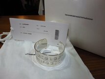 The SoloIst ソロイスト × END エンド (sa.0026aAW21) morse code cuff. シルバー 925 バングル ブレスレット 新品 silver 定価97790円_画像1