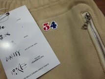 SUNSEA サンシー 21SS (21S06) LOUIS MALLE ENDING SWEAT PANTS スウェット パンツ 新品 ベージュ 3 定価33000円_画像6