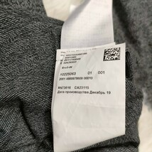 【タグ付・未使用級】ヒューゴボス 長袖シャツ 【紳士の着こなし】HUGO BOSS 無地 グレー 灰色 コットン M トップス メンズ カジュアル_画像7