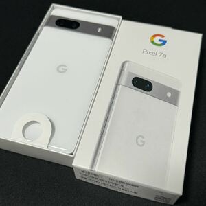 新品未使用 Pixel 7a Google 本体 128GB グーグル ピクセル SIMフリー スノー ホワイト 白色 一括購入品
