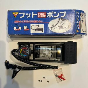 【中古品、一部部品破損】フットポンプ　