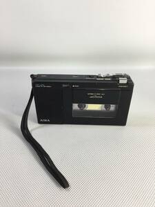 S3634●aiwa アイワ CASSETTE RECORDER カセットレコーダー ポータブルカセットプレーヤー TP-25 【ジャンク】