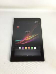 S3672●SONY ソニー Xperia エクスペリア Tablet Z タブレット 16GB SGP311 初期化済み